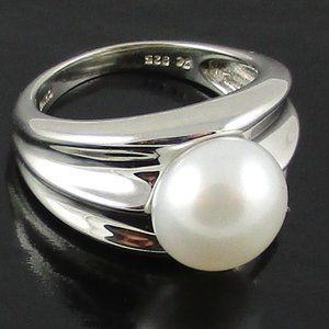Honora Cultured Pearl 9.5mm Polished Ring